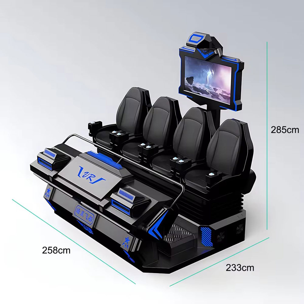 4-seat VR cinema multi-seat VR equipment supplier - 9D VR Cinema - 3